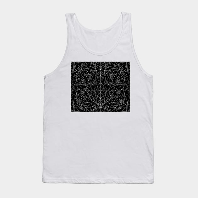 Polygonal Pattern Tank Top by TheArtism